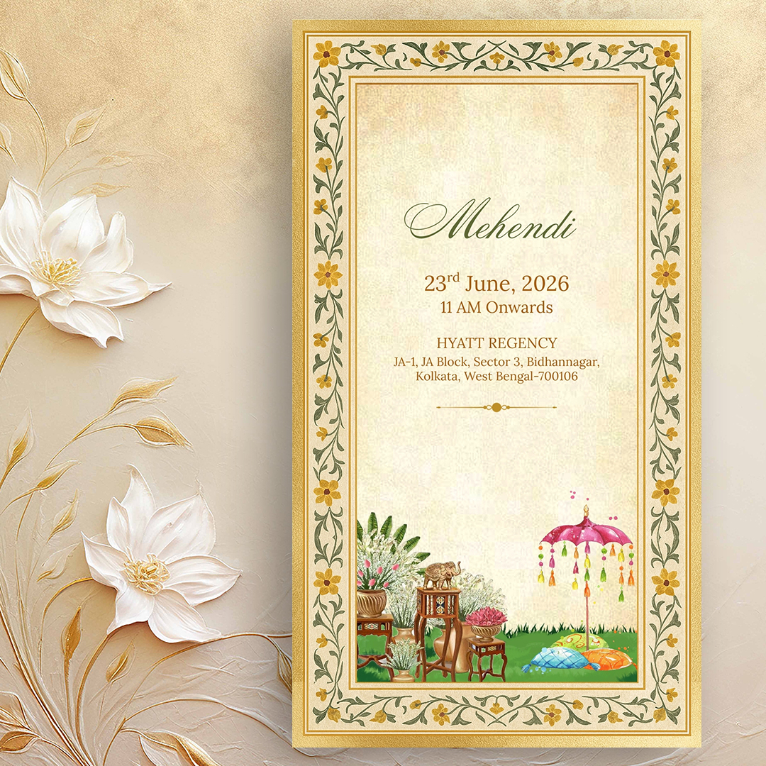 Sikh wedding invitation