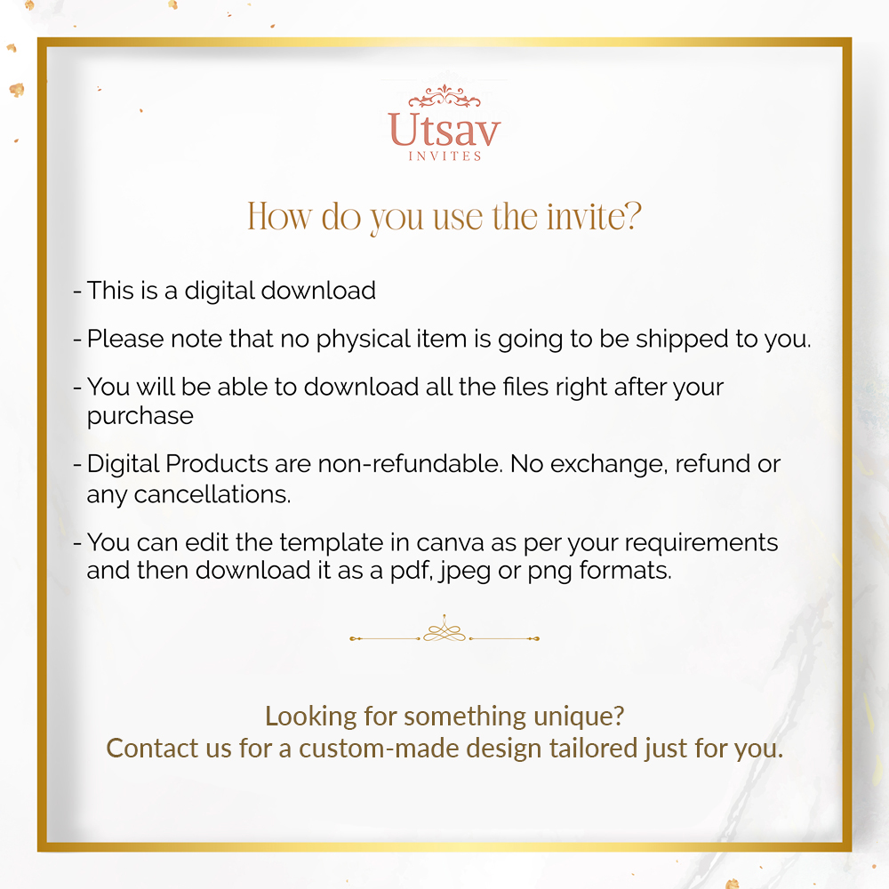 Purple wedding anniversary invitation card