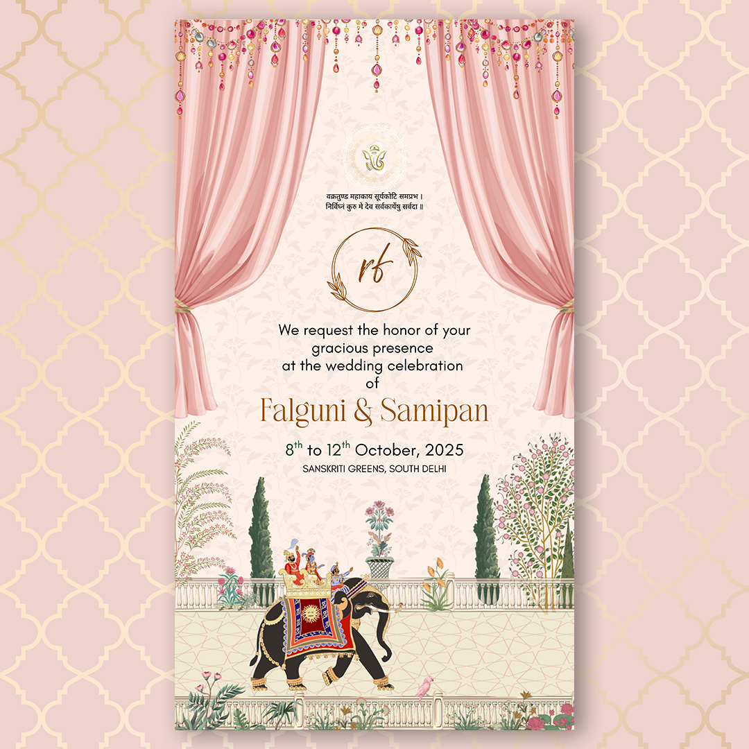 Royal Indian Wedding Invitations