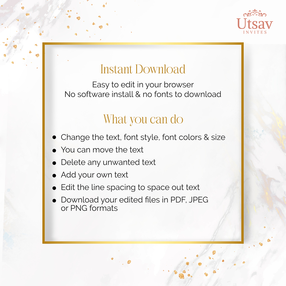 Royal Indian Wedding Invitations