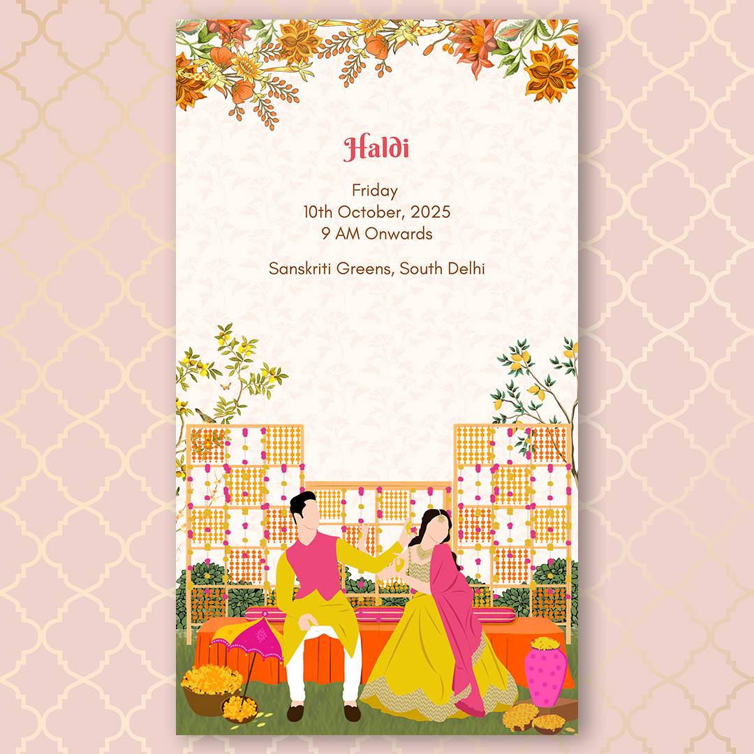 Royal Indian Wedding Invitations