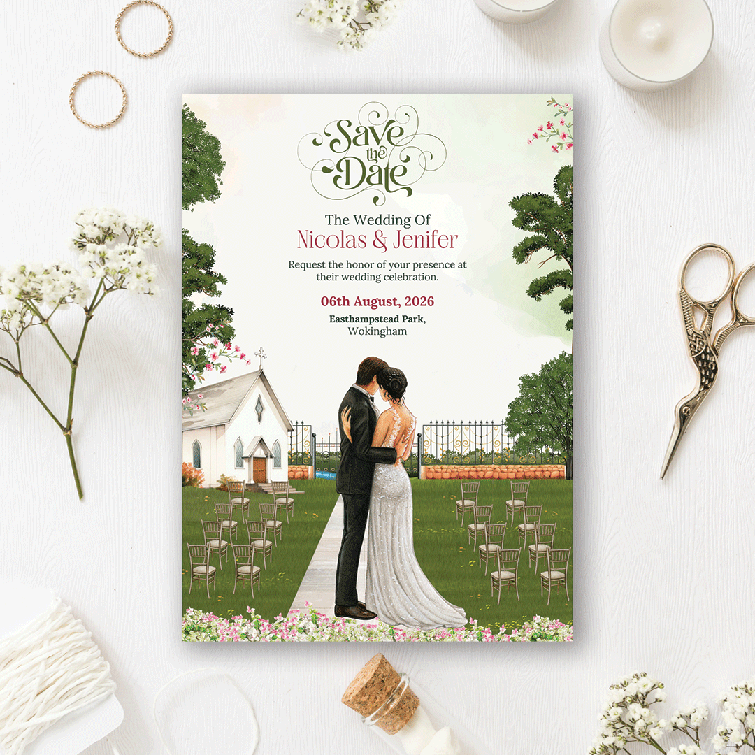 Christian Church Save the Date Digital Card