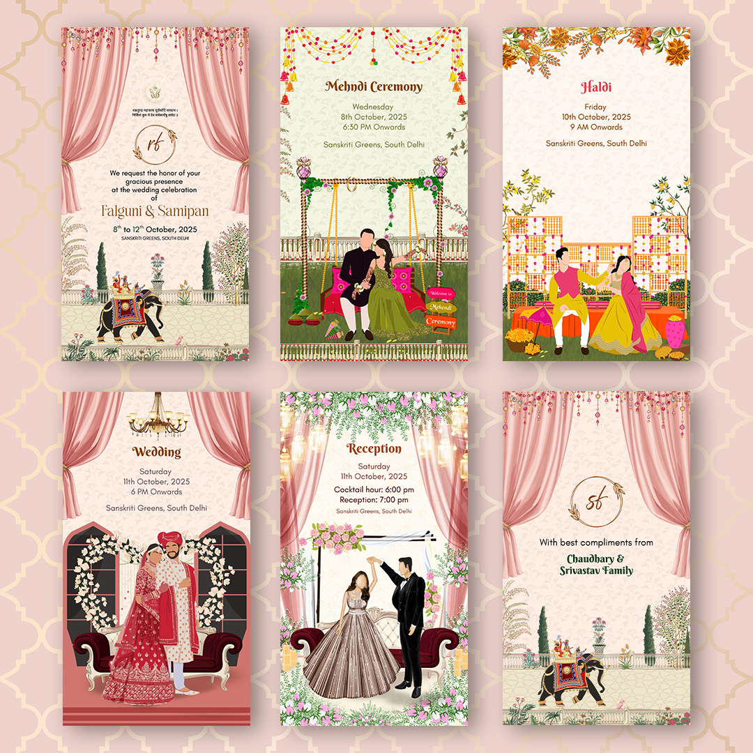 Royal Indian Wedding Invitations